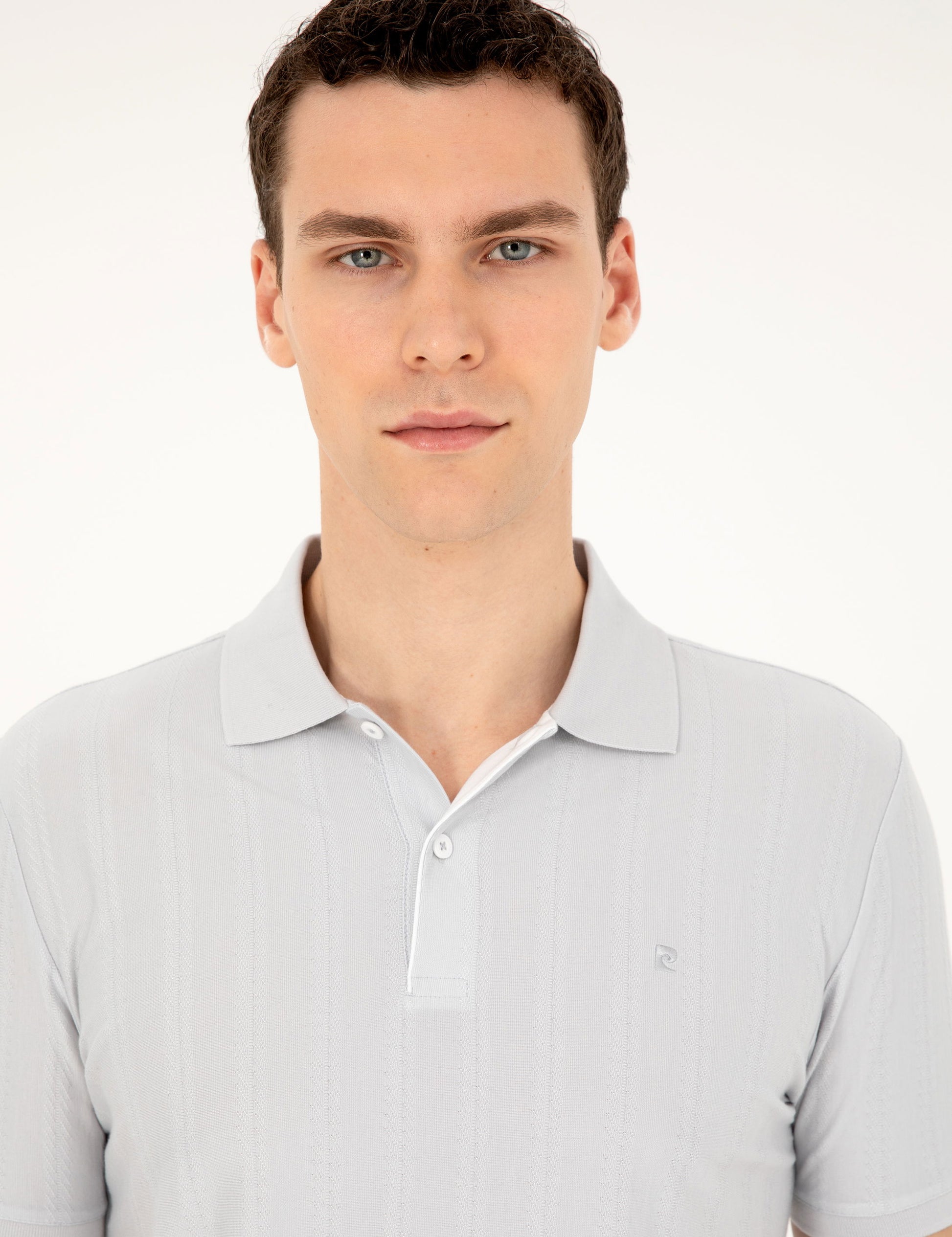 Light Grey Slim Fit T-Shirt