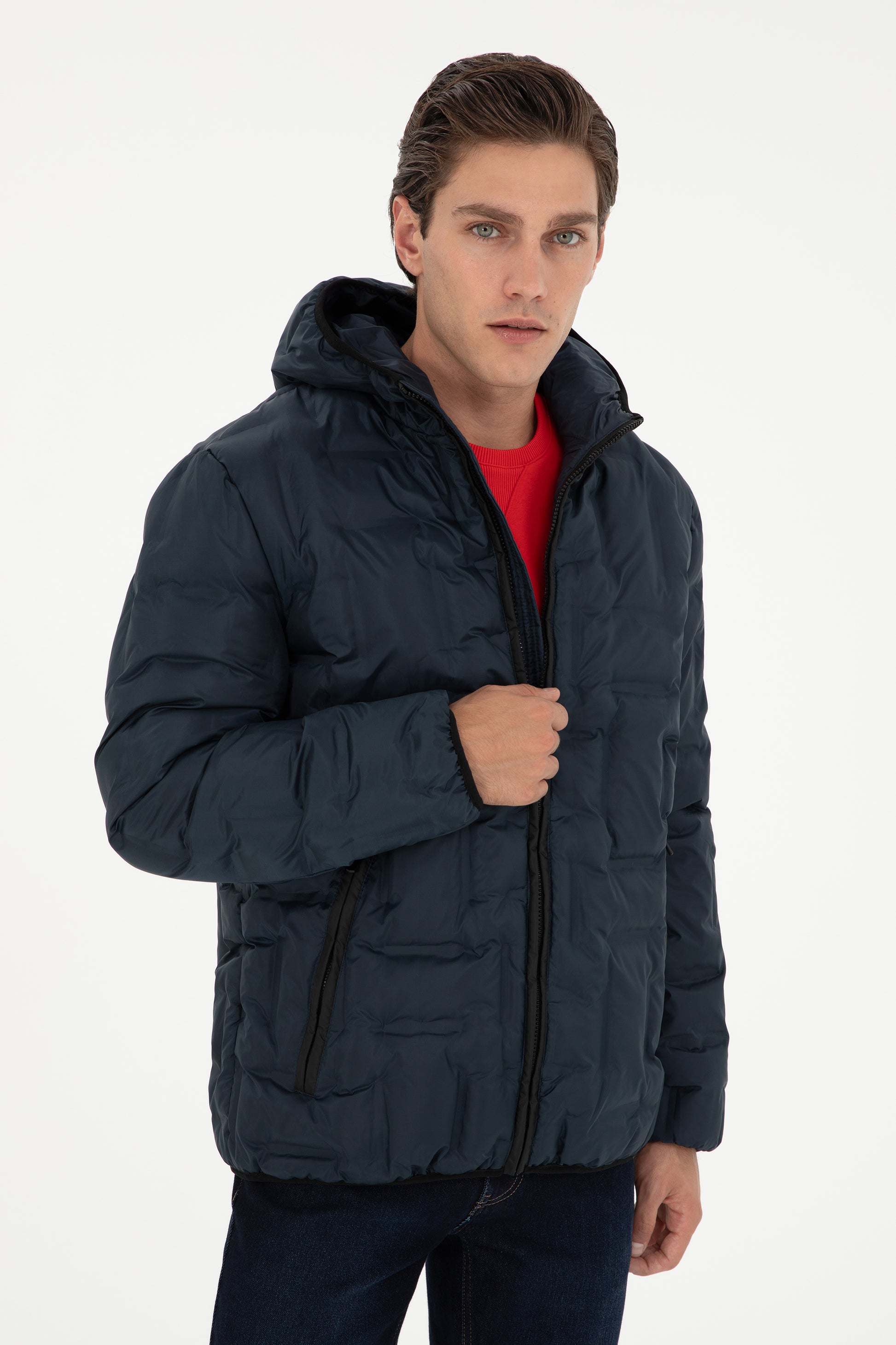 Men's Navy Blue Coat