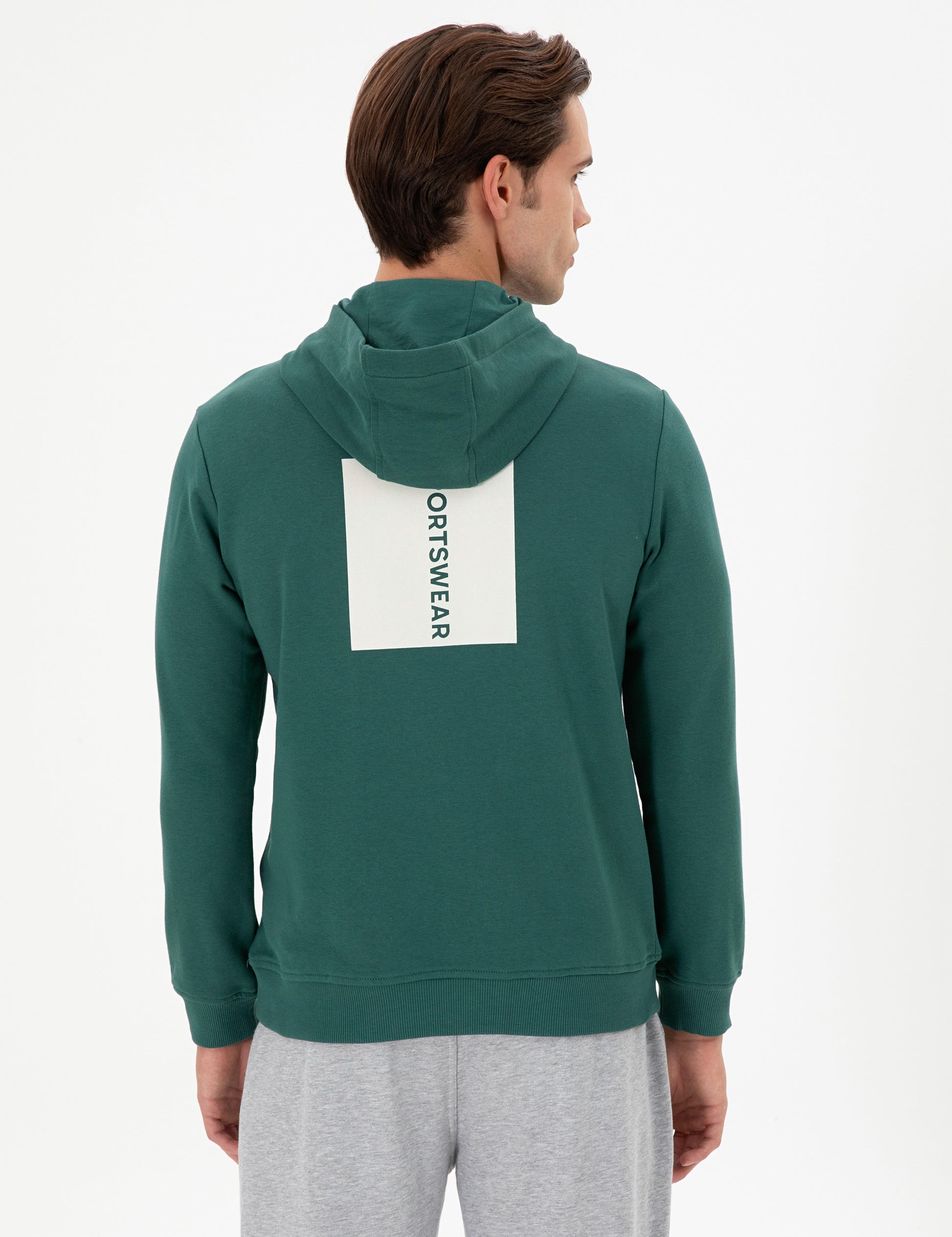 Men's Dark Green Sweatshirt