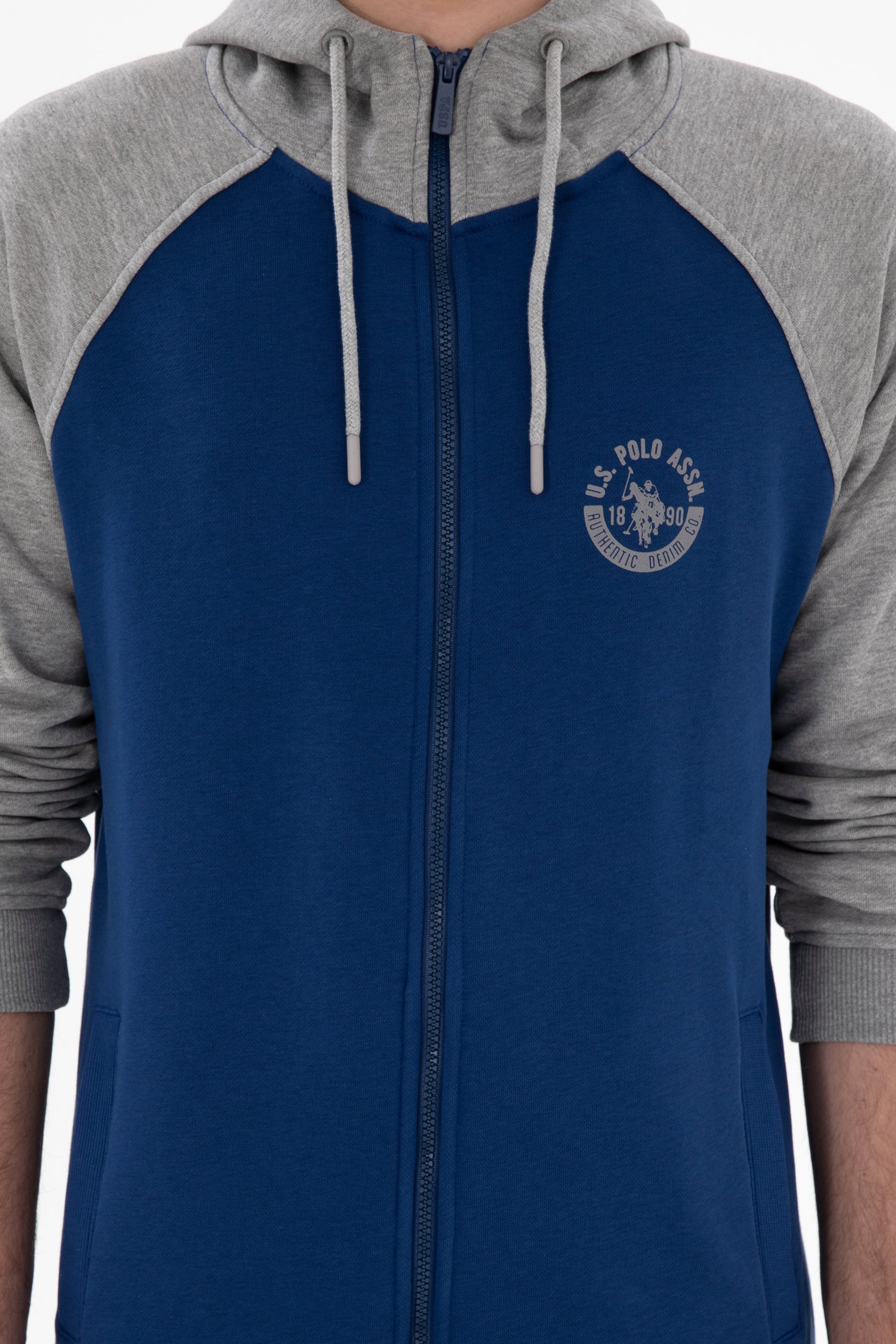 Men's Indigo Knitted Cardigan