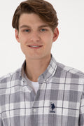 Men's Navy Blue Short Sleeve Shirt