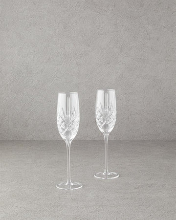 Agolde Glass 2-Piece Goblet Clear