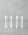 Agolde Glass 2 Pcs Soft Drink Glass Transparent