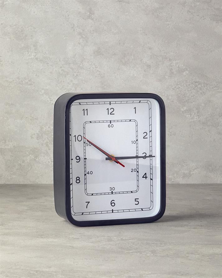 Albie Desk Clock Black