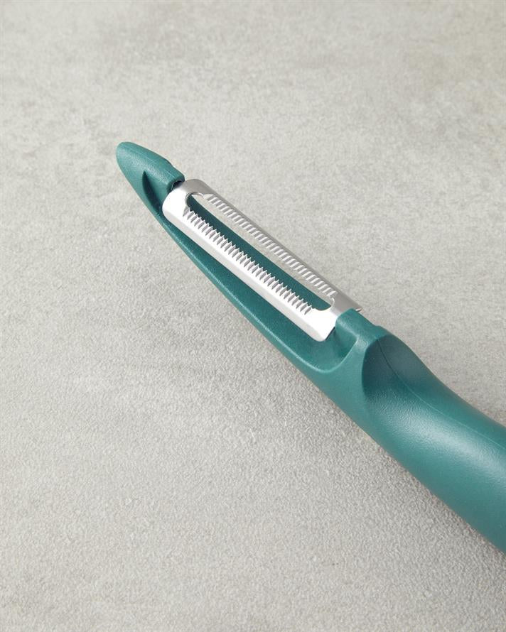 Ales Stainless Steel Peeler 19 cm Green