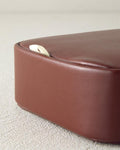 Ally Leather Jewelry Box Burgundy