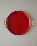 Aloha Metal Decorative Tray Red