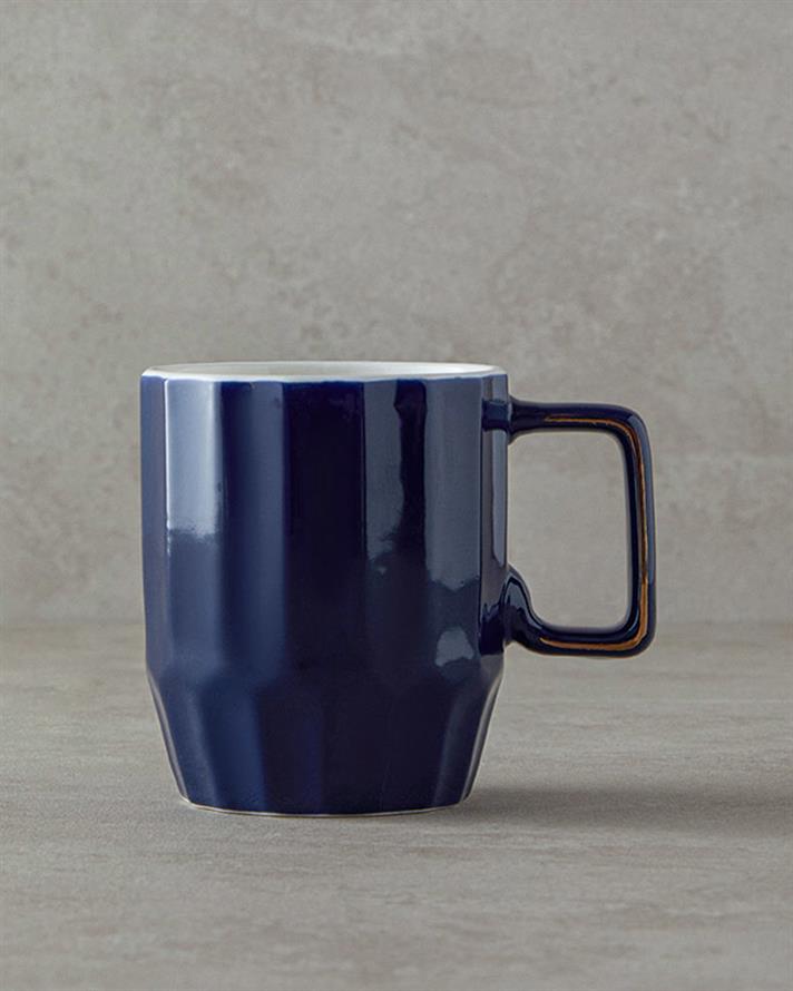 Angely New Bone China Mug 270 ml Navy