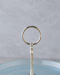 Aquacrest Glass Floor Serving 21x28 cm Blue