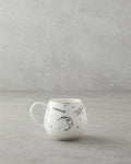 Aquarius New Bone China Mug 325 ml Black-White-Gold