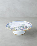 Artistic Flower Enamel Cake Stand 31 cm Colorful