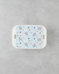 Artistic Garden Melamine Breakfast Set of 4 30x21 cm Colored