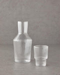 Aura Glass Bedside Pitcher 1000 ml Clear