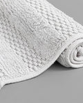 Ava Cotton Bath Mat Light Grey