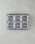 Axel Acrylic 6 Compartment Breakfast Box 25x35 cm Anthracite