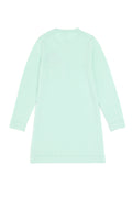 Girls' Water Green Knitwear Dress