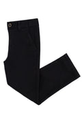 Boy's Black Canvas Pants