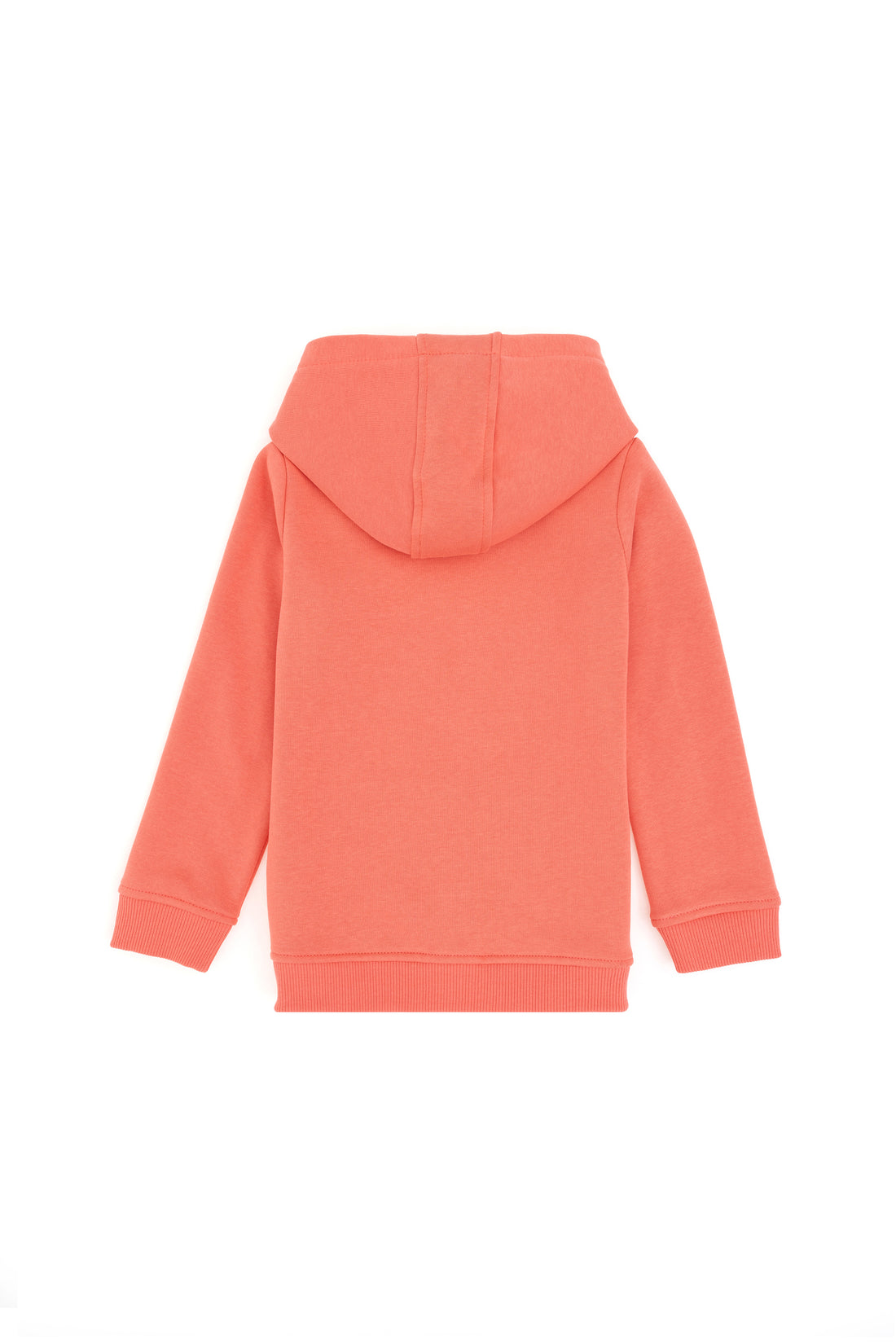 Girls' Pomegranate Flower Hooded Basic Sweatshirt