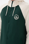 Men's Dark Green Knitted Cardigan