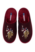 Men's Burgundy House Slipper