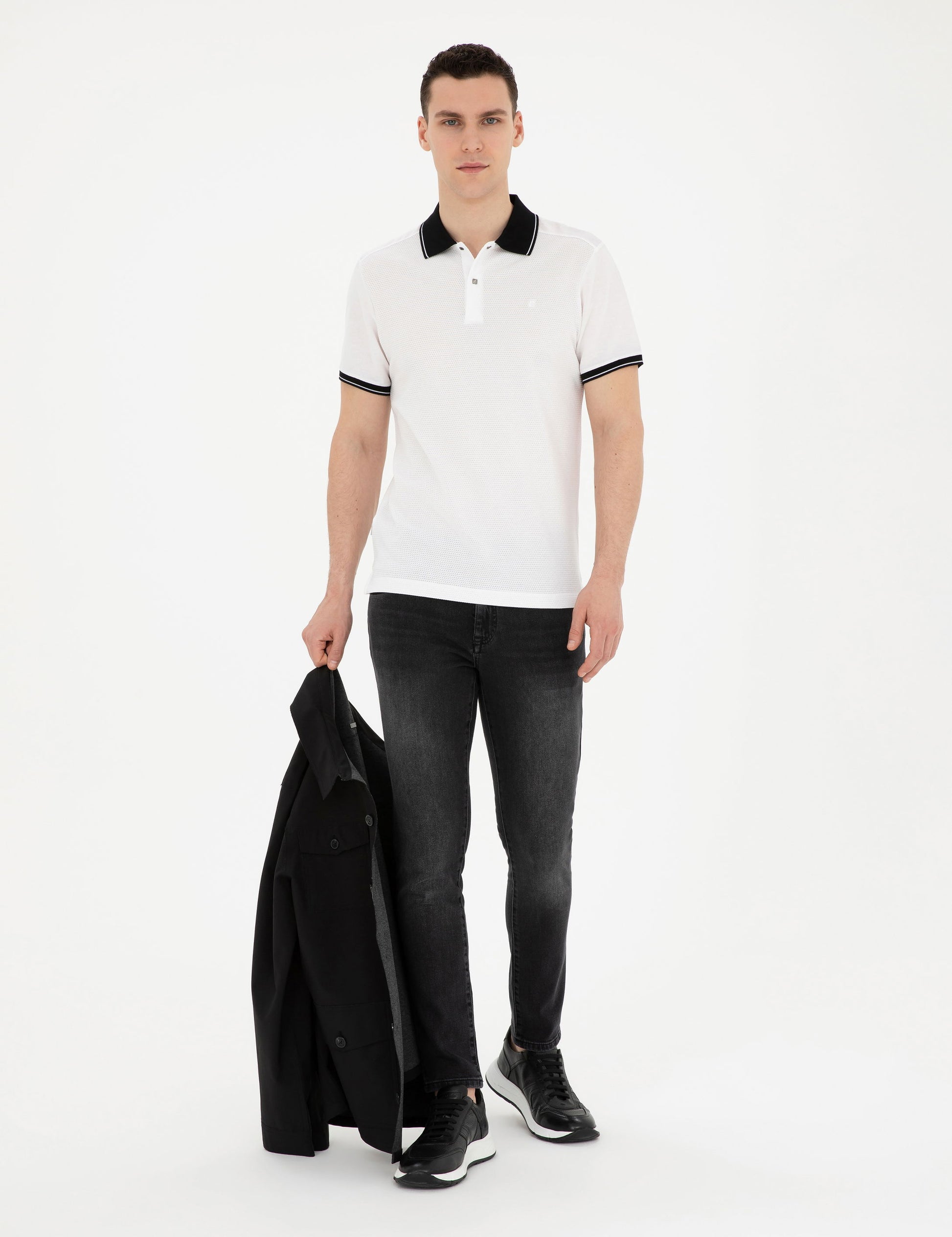 White Slim Fit T-Shirt