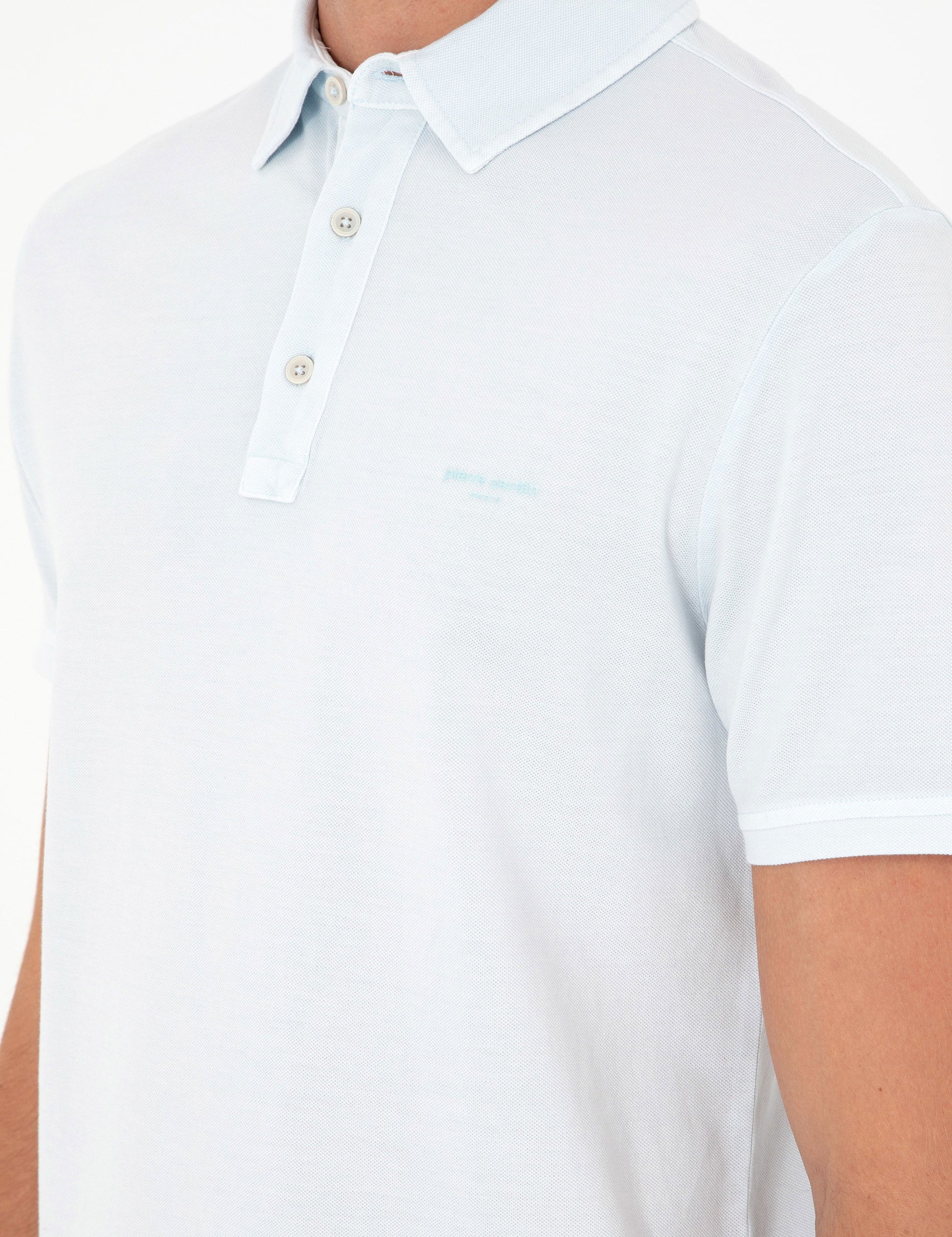 Light Blue Slim Fit T-Shirt