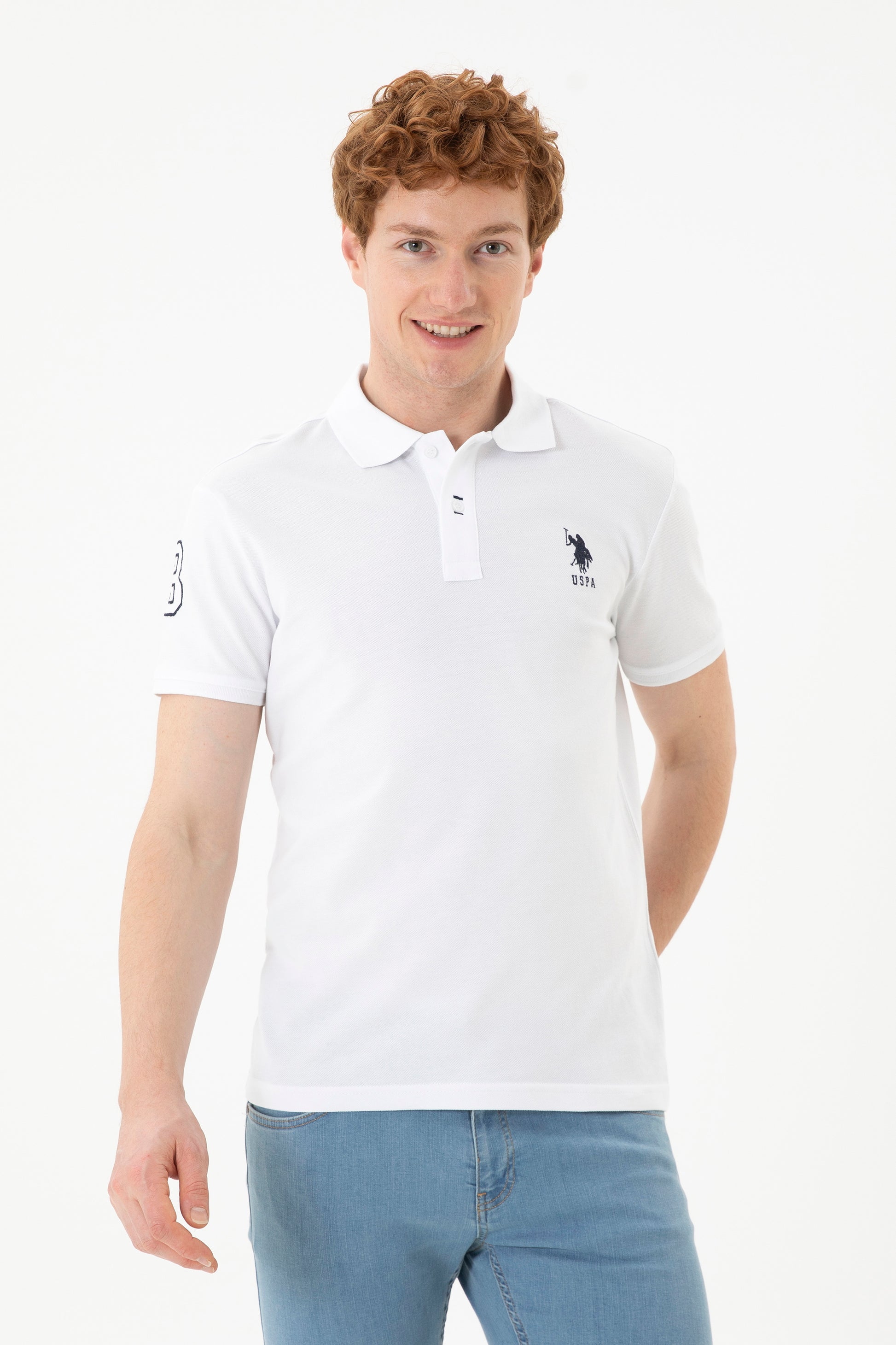 Men's White Basic T-Shirt