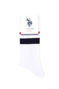 Men's White Tennis Socks