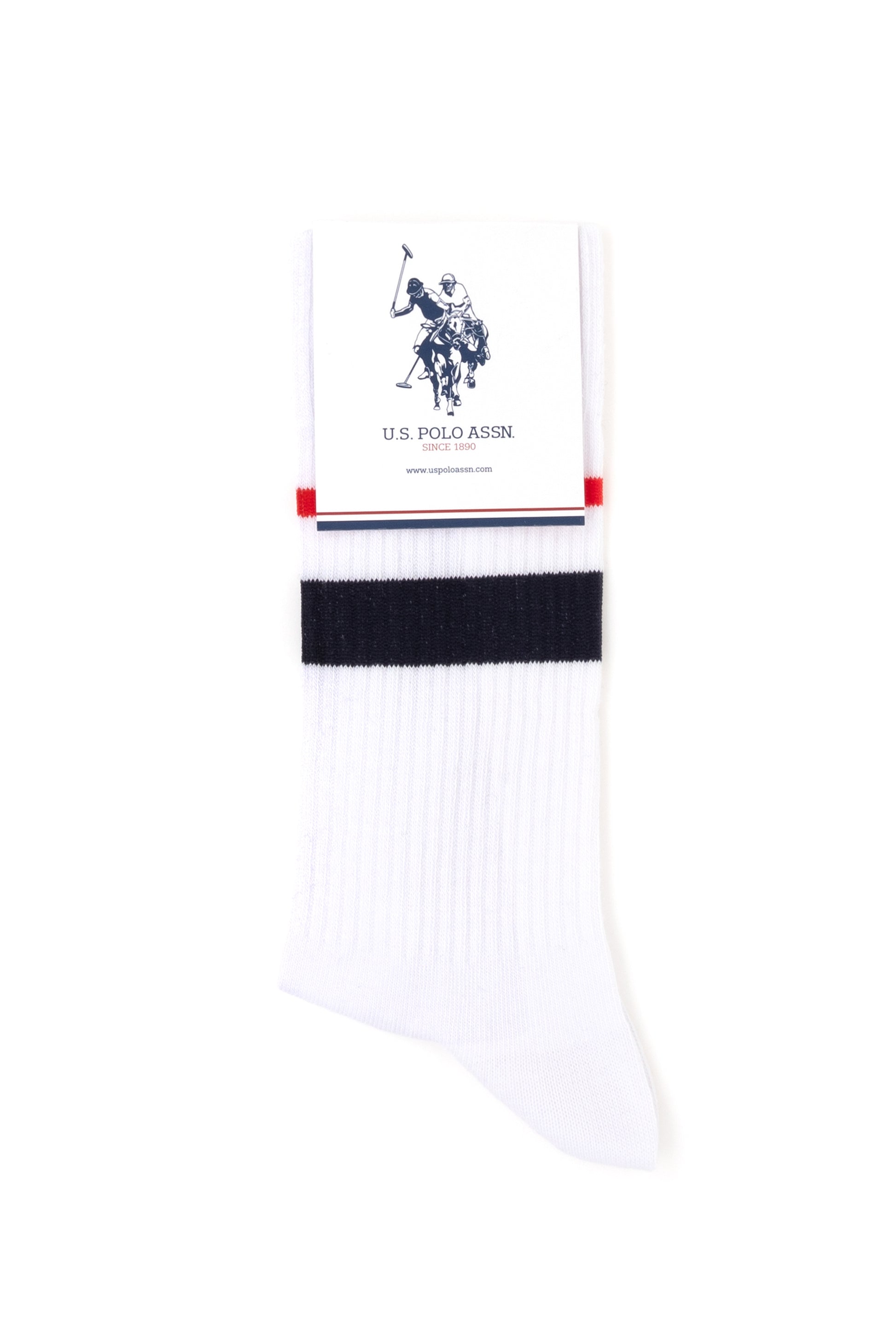 Men's White Tennis Socks