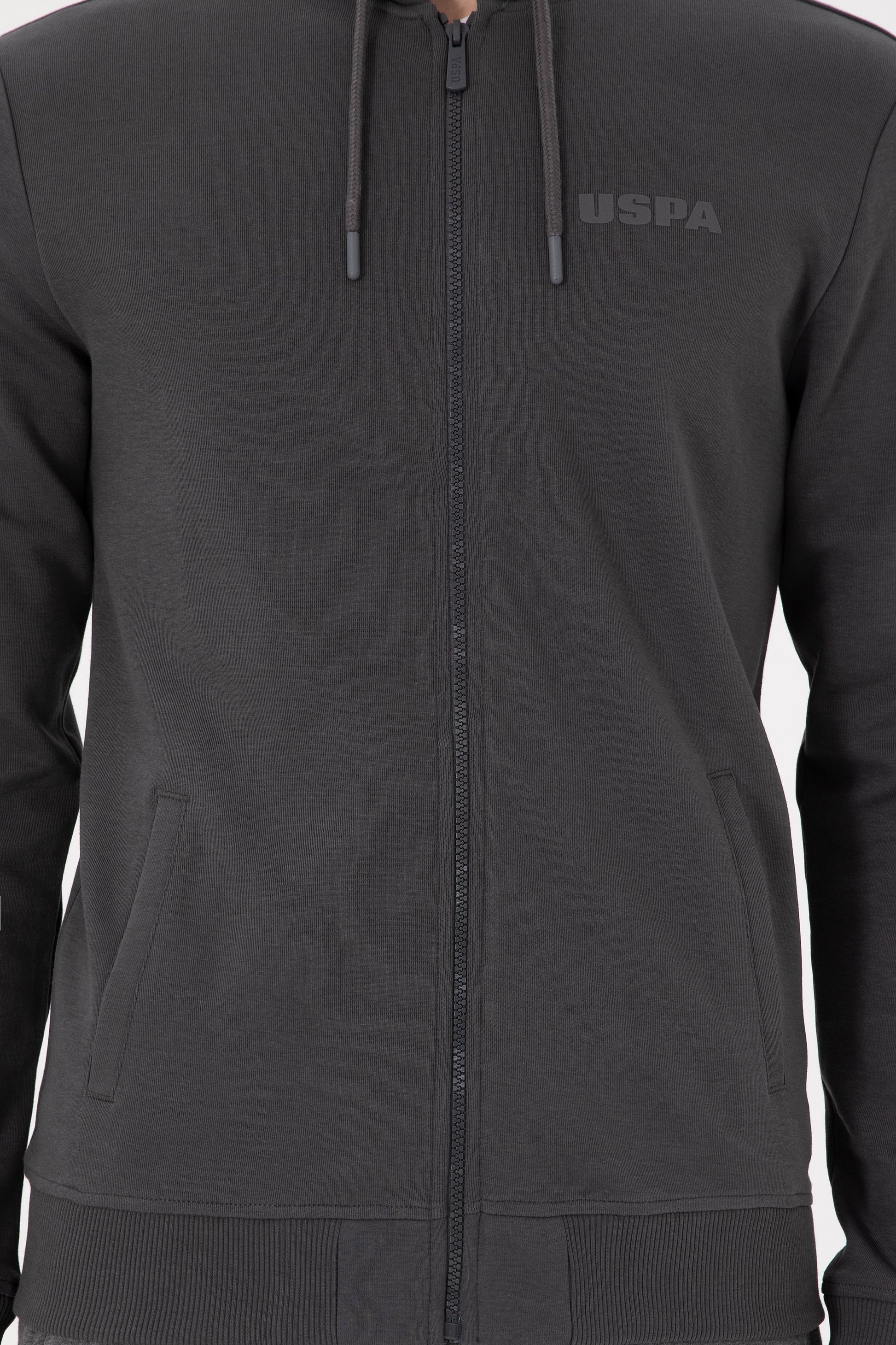 Men's Anthracite Knitted Cardigan