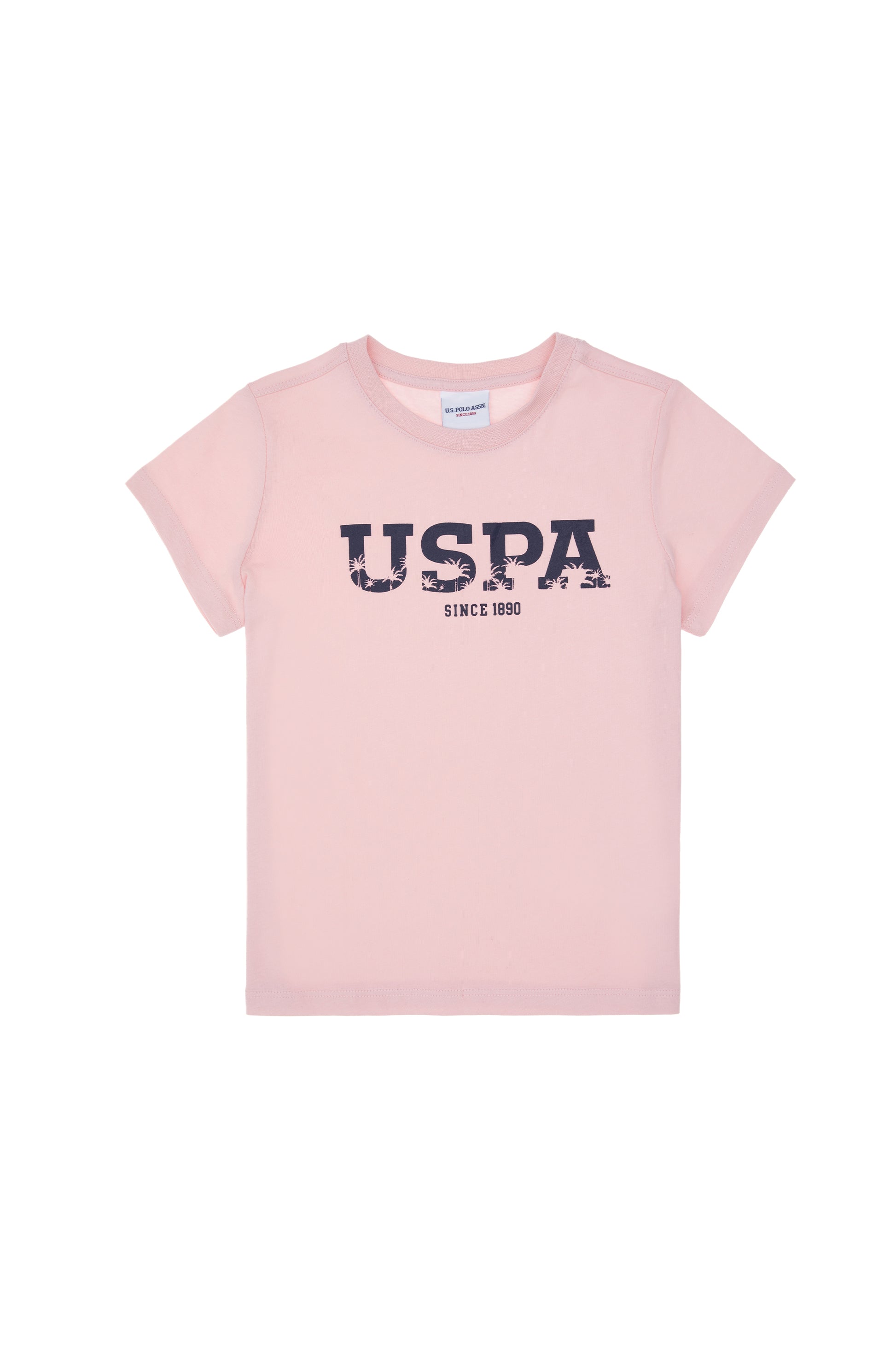 Boy's Powder Basic Crew Neck T-Shirt