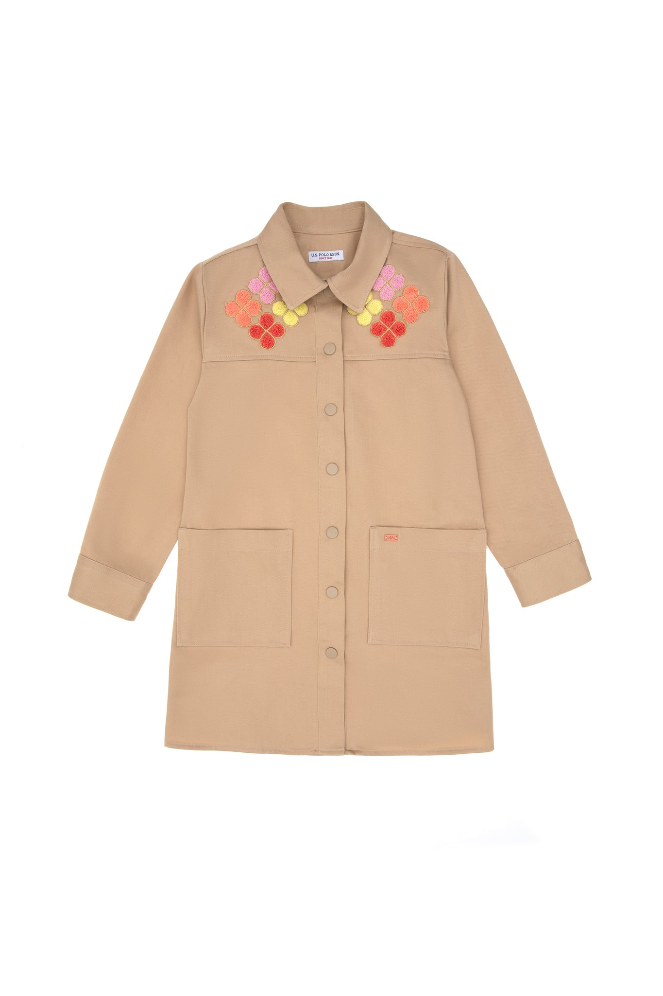 Girl's Sand Knitted Dress