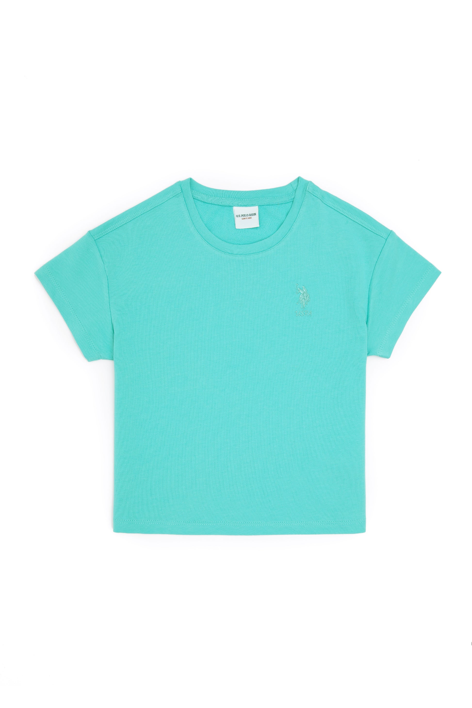 Girls' Mint Crew Neck T-Shirt