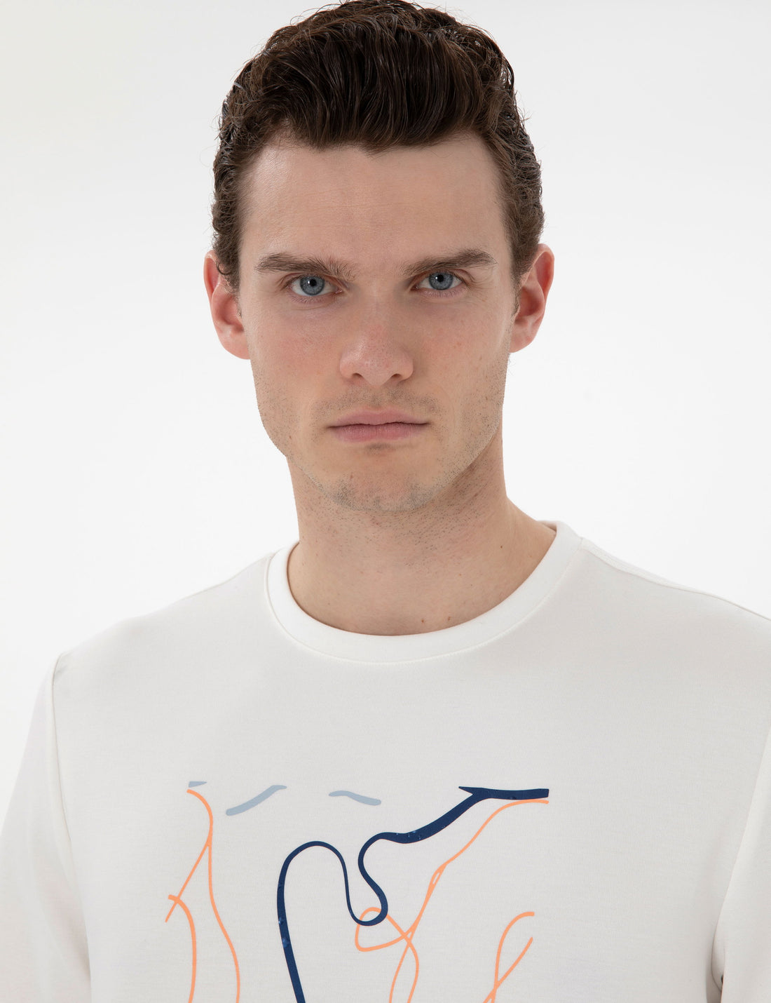 Ecru Regular Fit T-Shirt