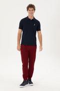 Men's Burgundy Sweatpants