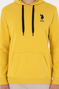 Men's Yellow Basic Sweatshirt