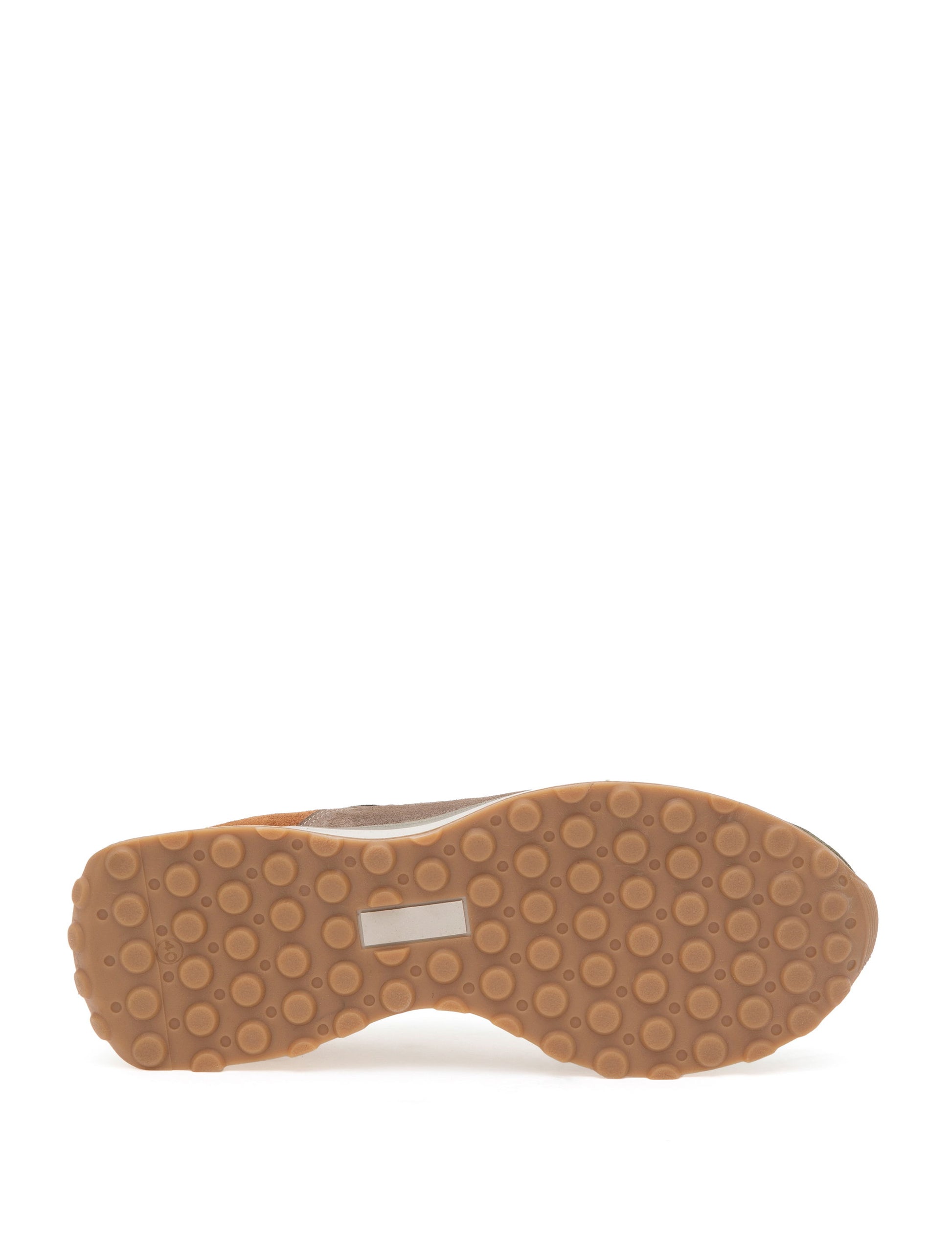 Beige 100% Leather Casual Shoes