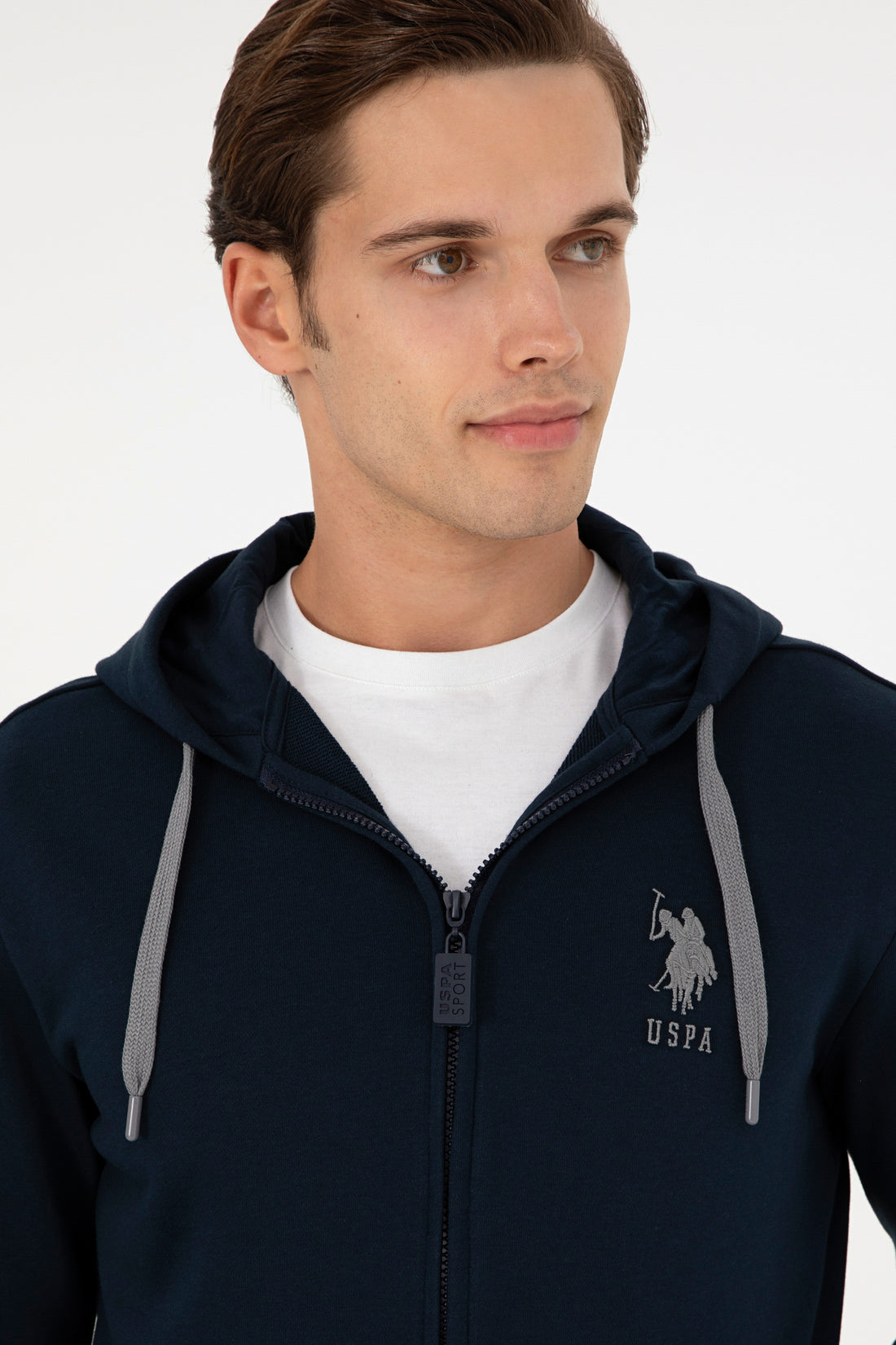 Men's Navy Blue Knitted Cardigan