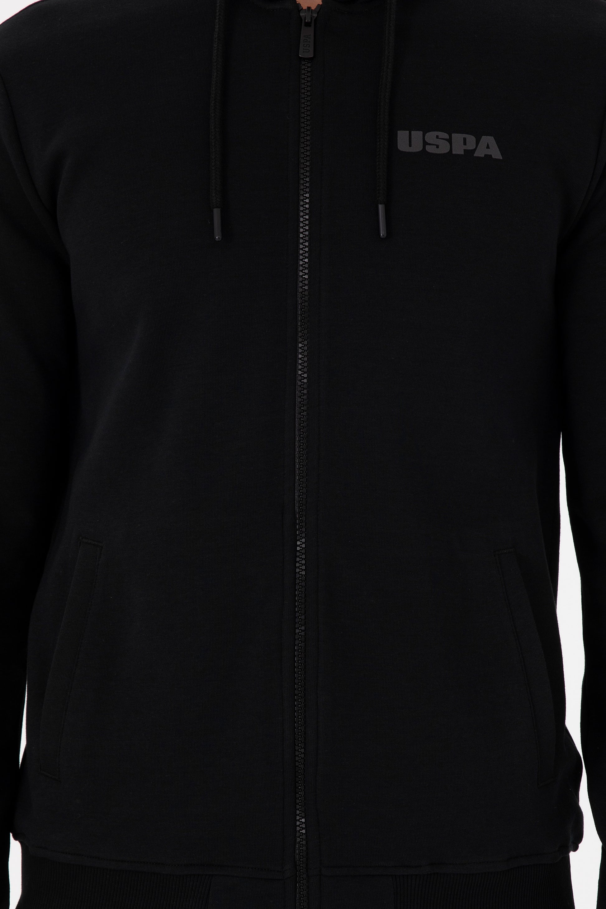 Men's Black Knitted Cardigan