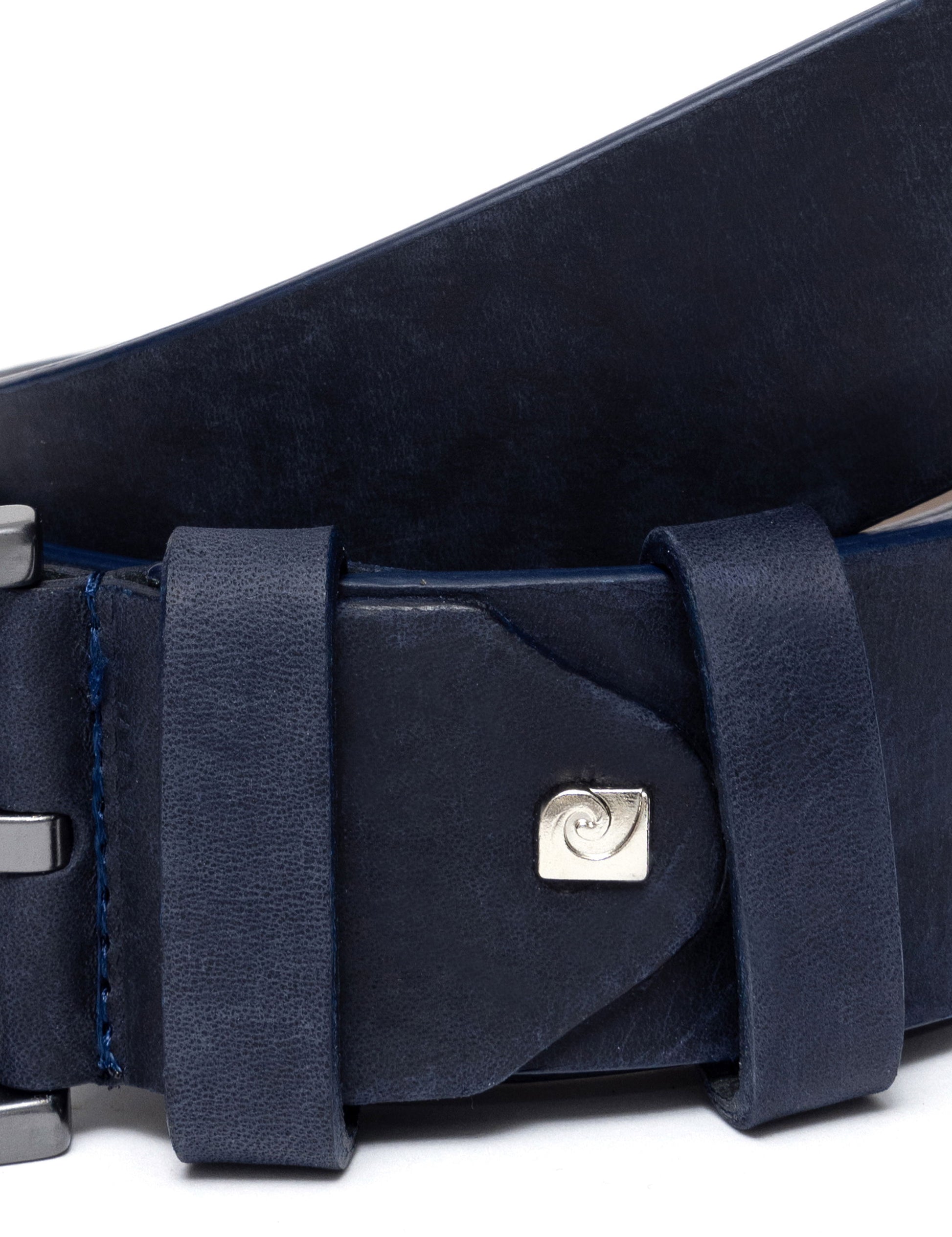 Navy Blue Denim Belt