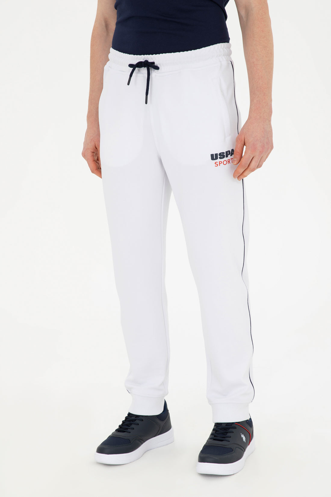 Men's White Sweatpants