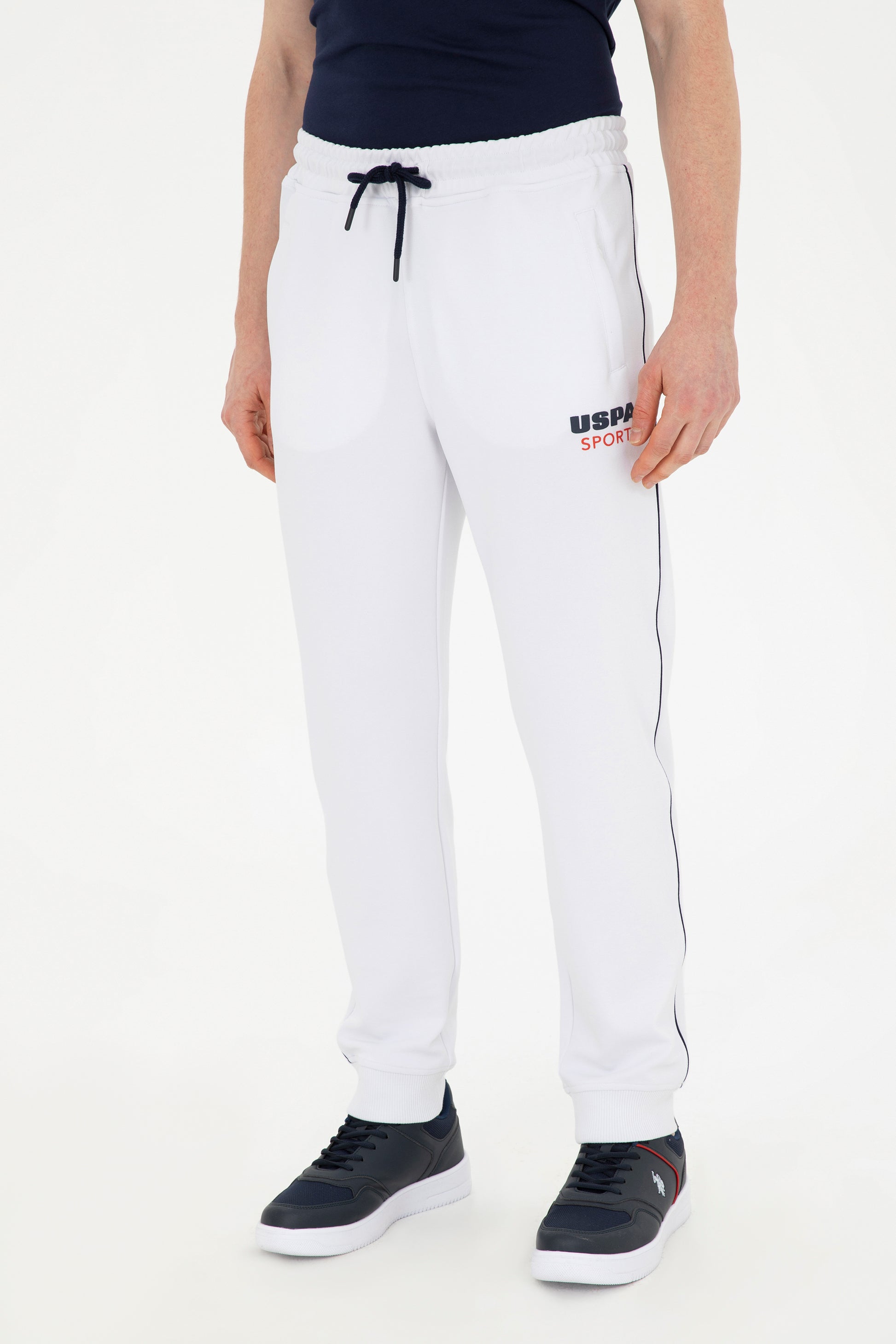 Men's White Sweatpants