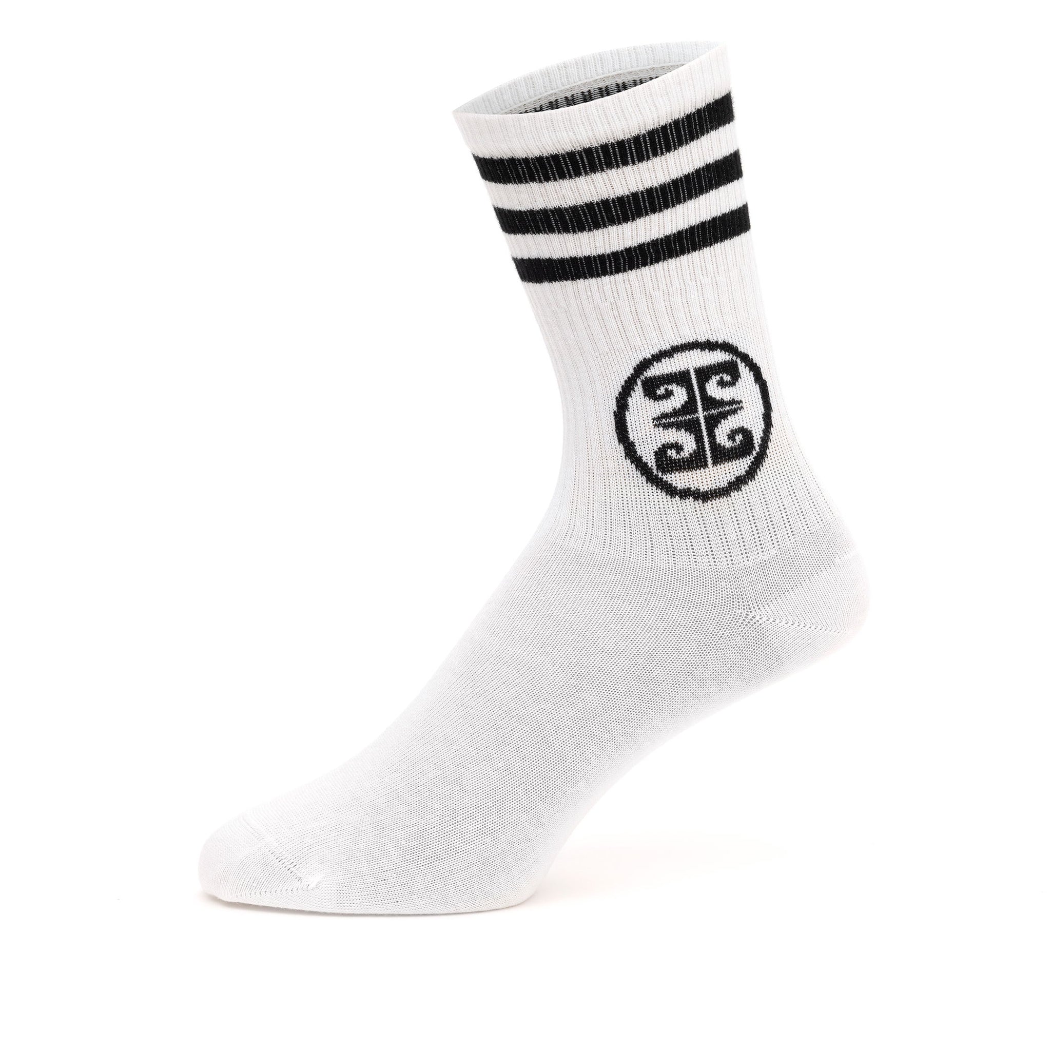 Women's White Socket Socks