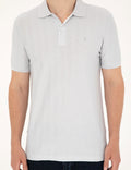 Light Grey Slim Fit T-Shirt