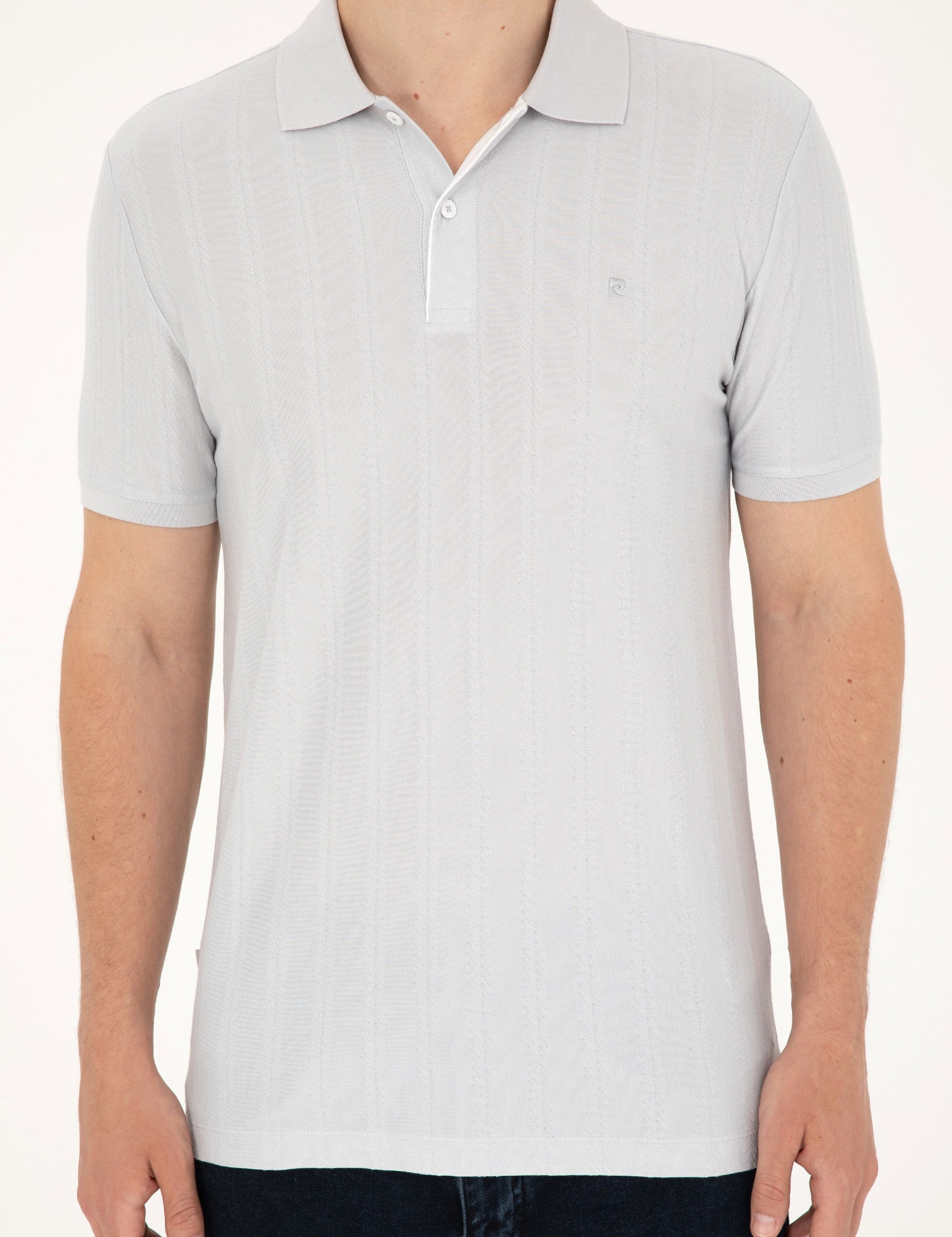 Light Grey Slim Fit T-Shirt