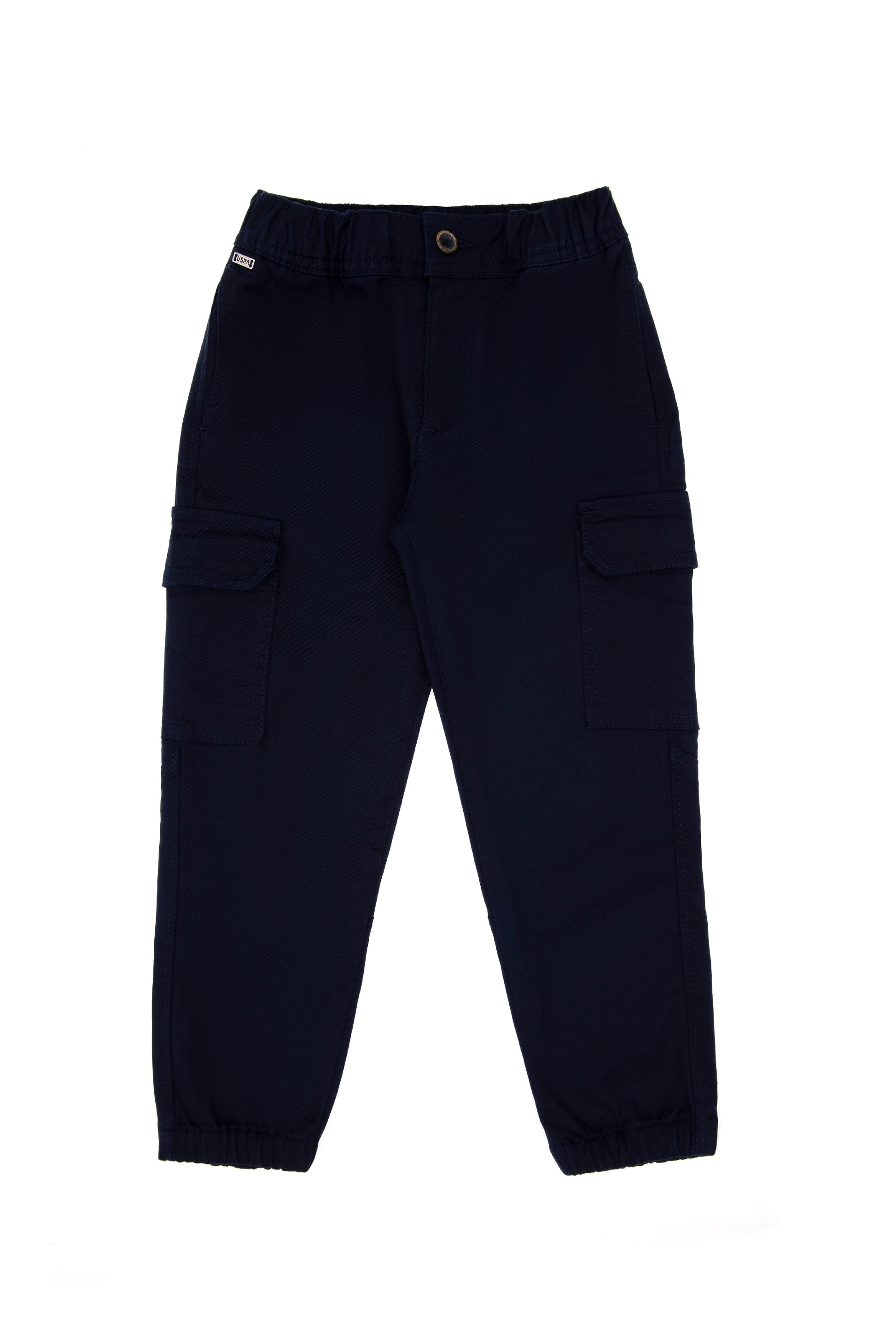 Girls' Navy Blue Canvas Pants