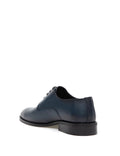 Navy Blue 100% Leather Classic Shoes