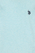 Girls' Water Green Crew Neck Basic Sweater