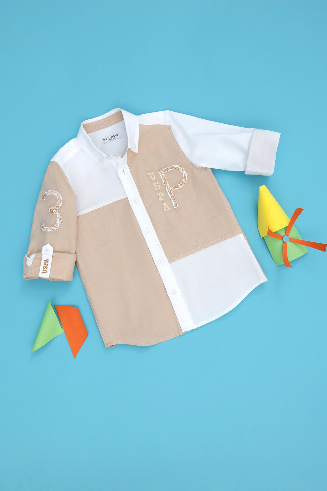 Boy's Sand Long Sleeve Shirt