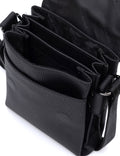 Men's Black Shoulder Bag